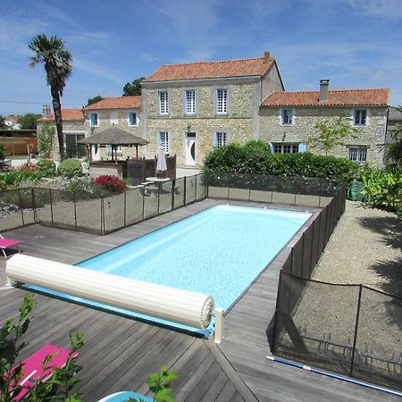 Logis de Chalons à la mer Le Guâ Exterior foto