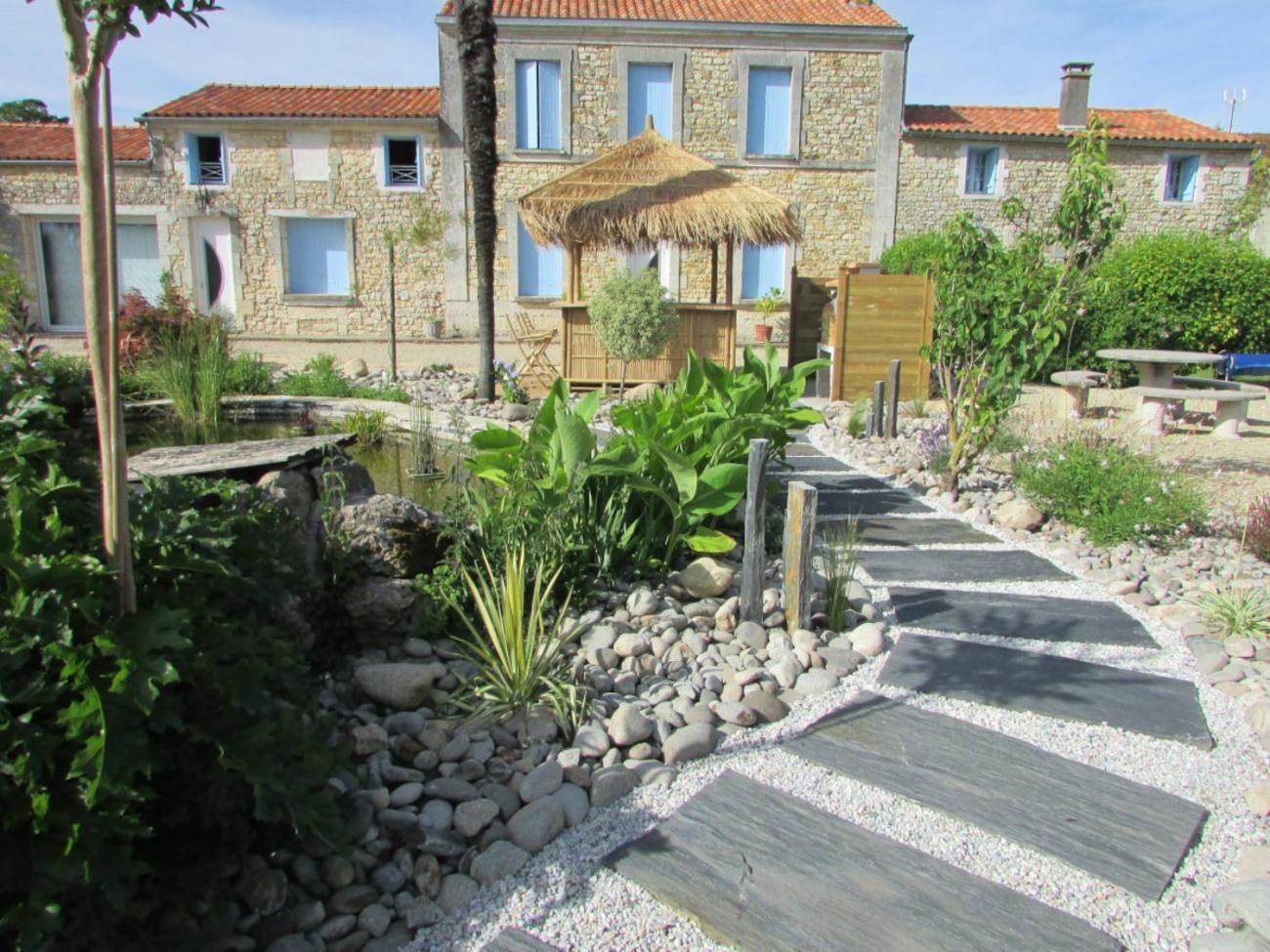 Logis de Chalons à la mer Le Guâ Exterior foto
