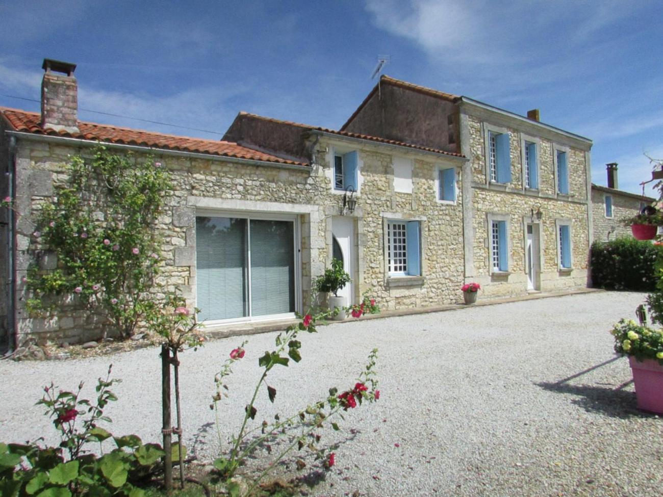 Logis de Chalons à la mer Le Guâ Exterior foto